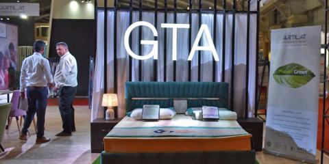 gta india at mattresstech Expo