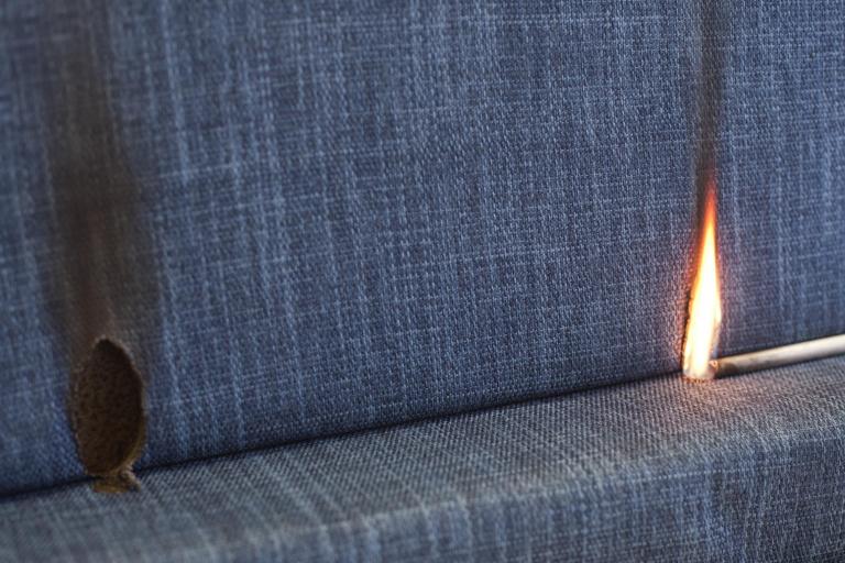 fire retardancy test 